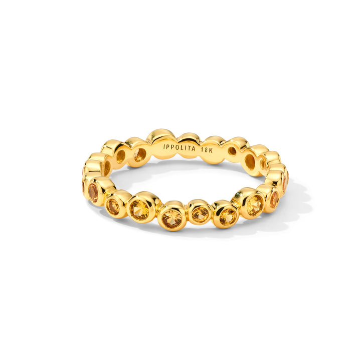 18K GOLD / YELLOW SAPPHIRE