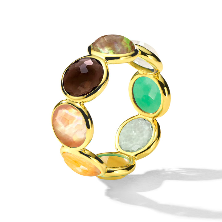 Multi-Stone Eternity Band Ring