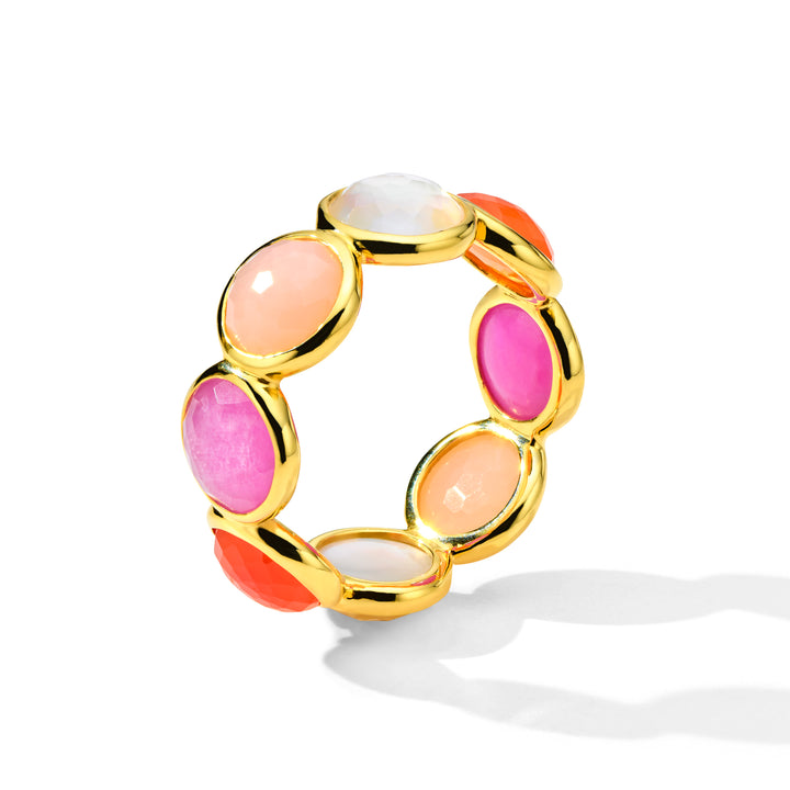 Multi-Stone Eternity Band Ring