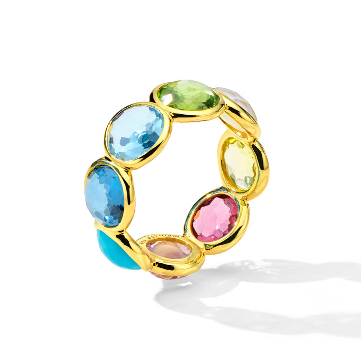 Multi-Stone Eternity Band Ring
