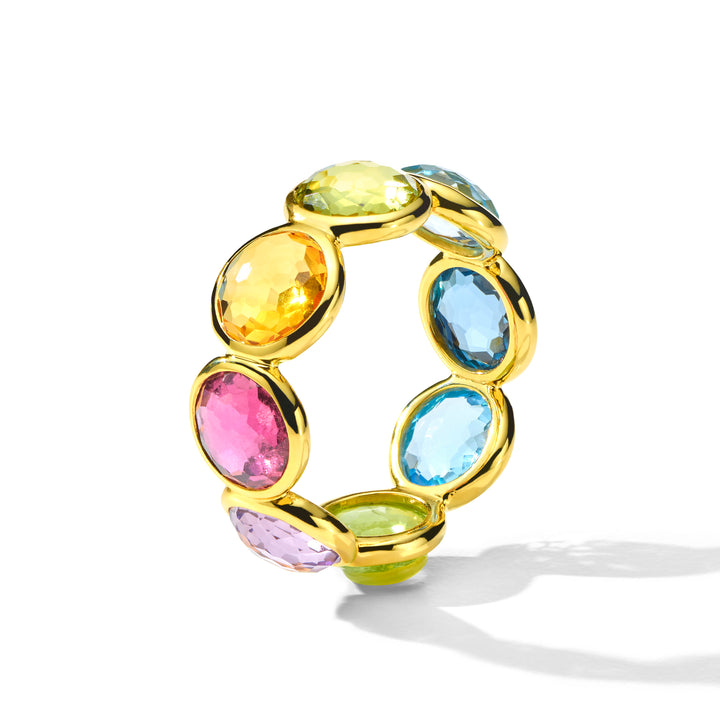 Multi-Stone Eternity Band Ring