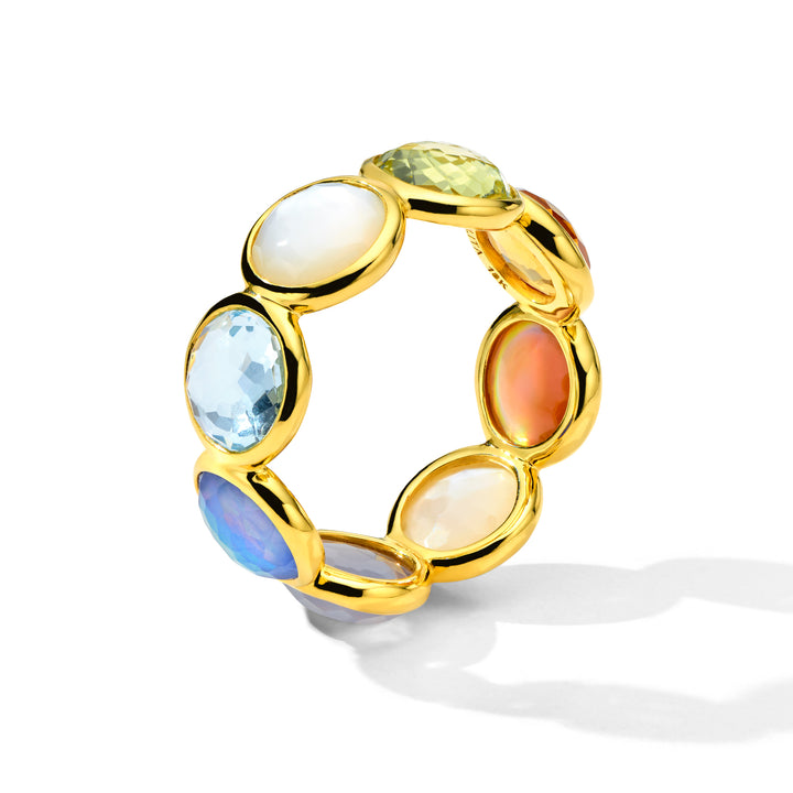 Multi-Stone Eternity Band Ring