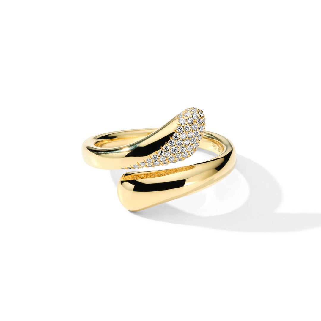 Bone Ring with Diamond Accent (0.33ctw)