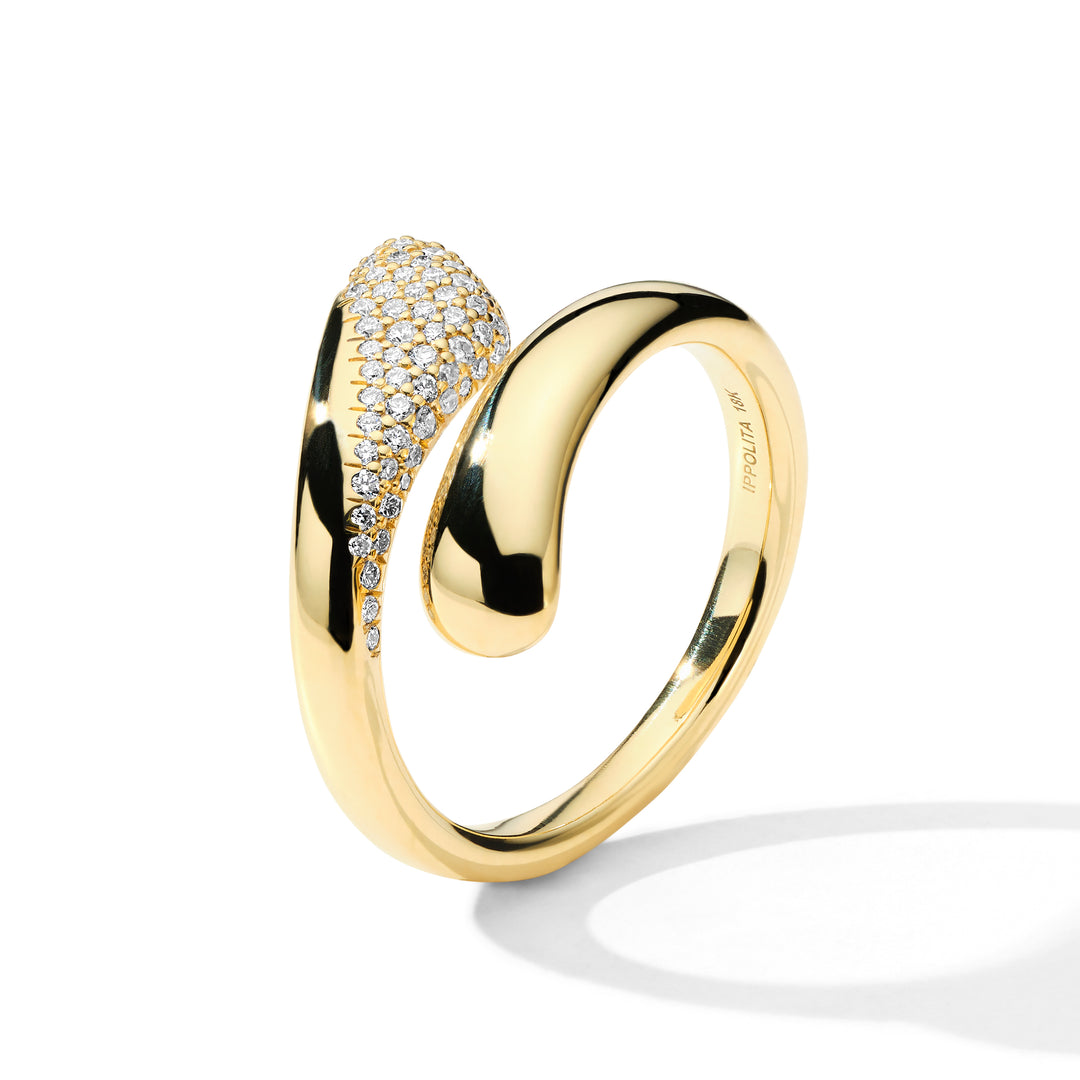 Bone Ring with Diamond Accent (0.33ctw)