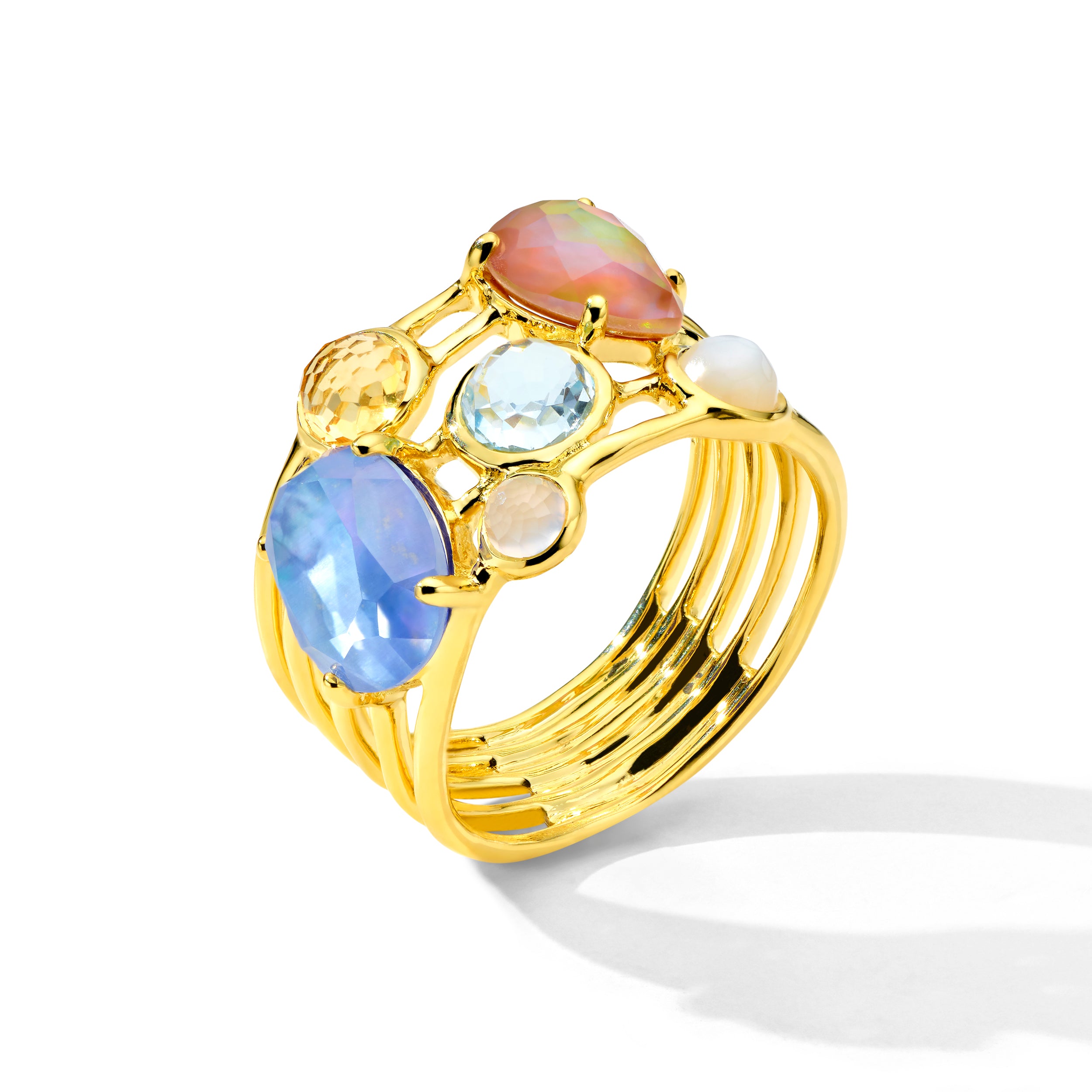 Gelato 6-Stone Cluster Ring – IPPOLITA