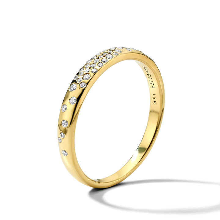 Crinkle Thin Band Ring