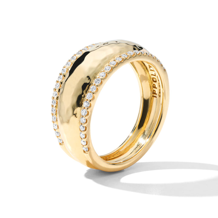 Thin Goddess Dome Ring (.33ctw)