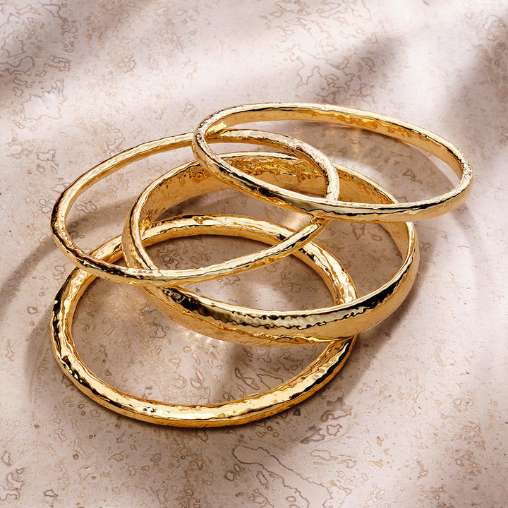 Large Hammered Bangle