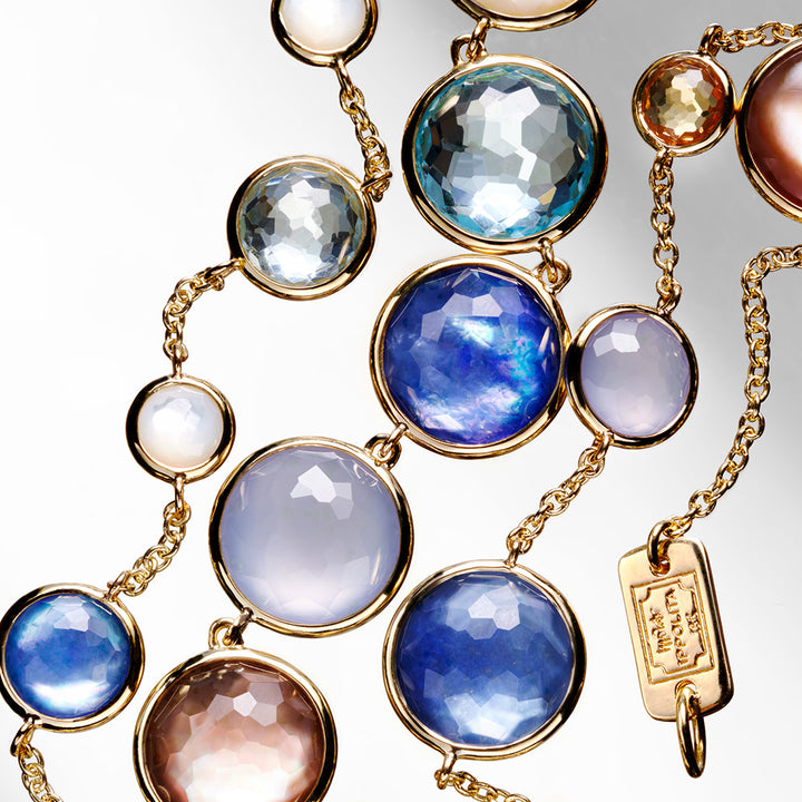 Lollitini Short Multi-Stone Necklace