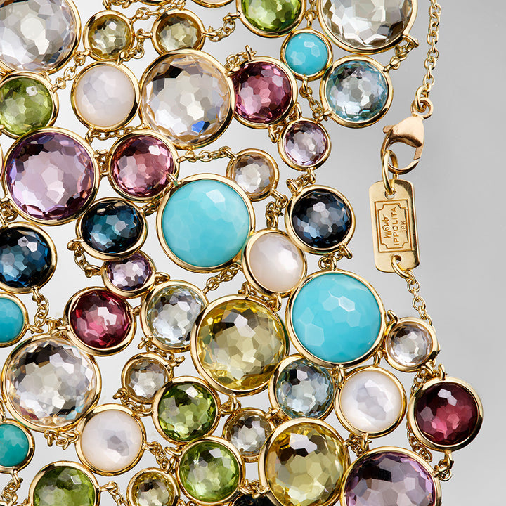 Lollitini Short Multi-Stone Necklace