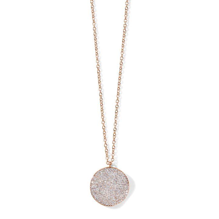 Large Flower Pendant Necklace 16" (1.06ctw)