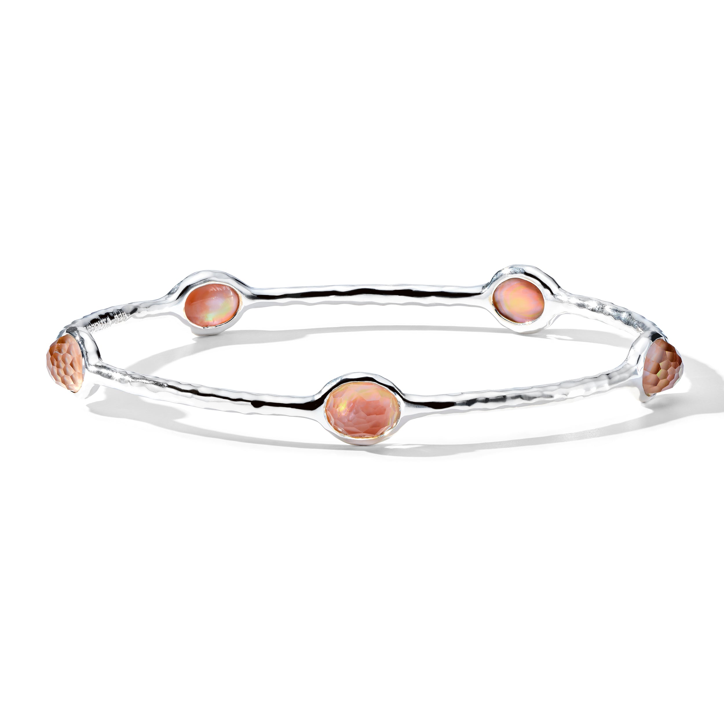 5-Stone Bangle in Sterling Silver – IPPOLITA