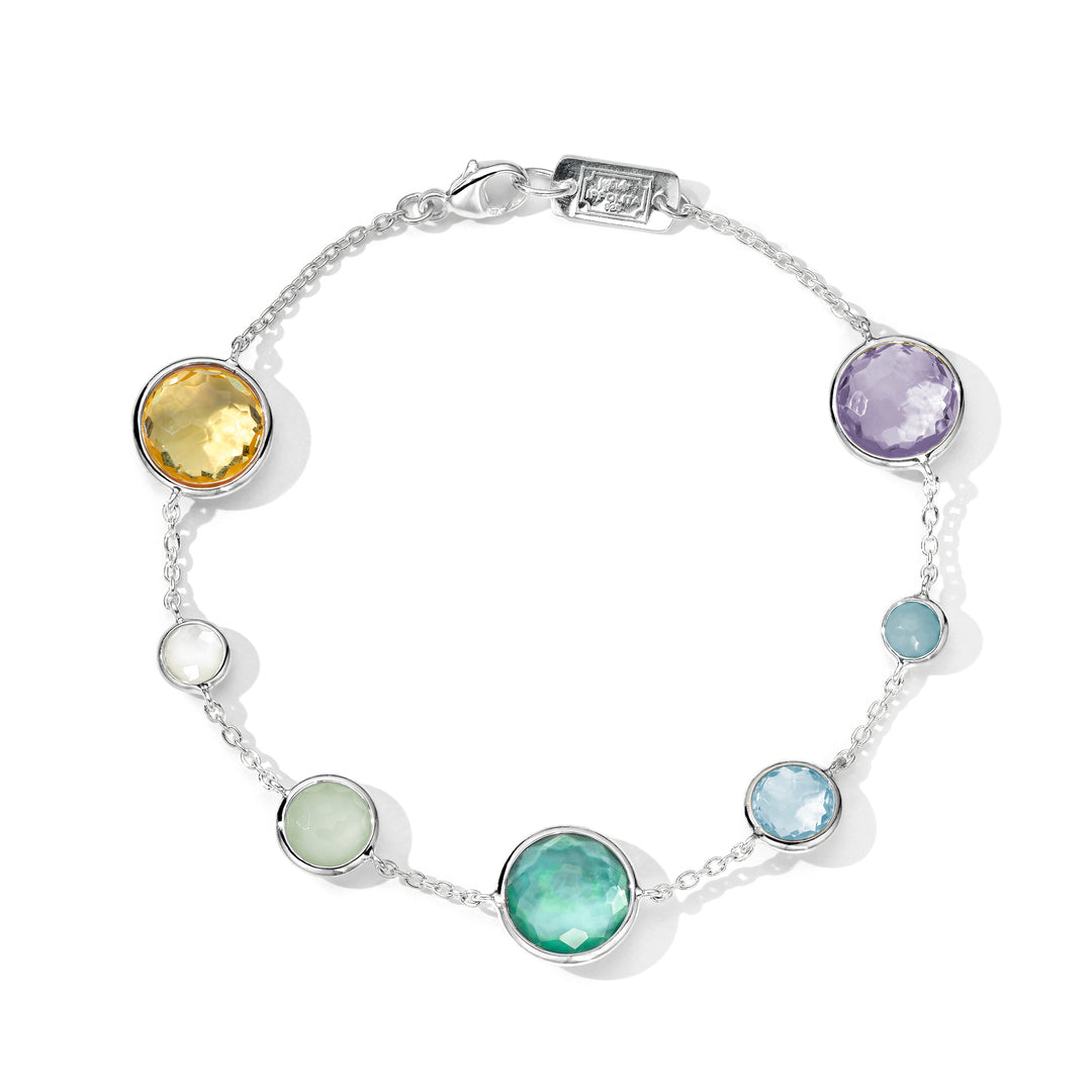 7-Stone Link Bracelet