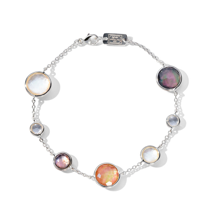 7-Stone Link Bracelet