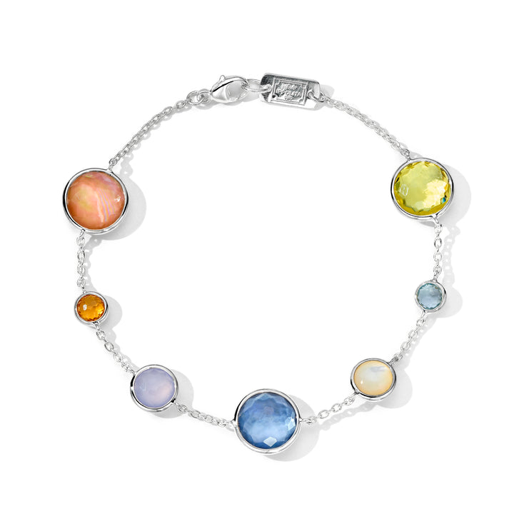7-Stone Link Bracelet