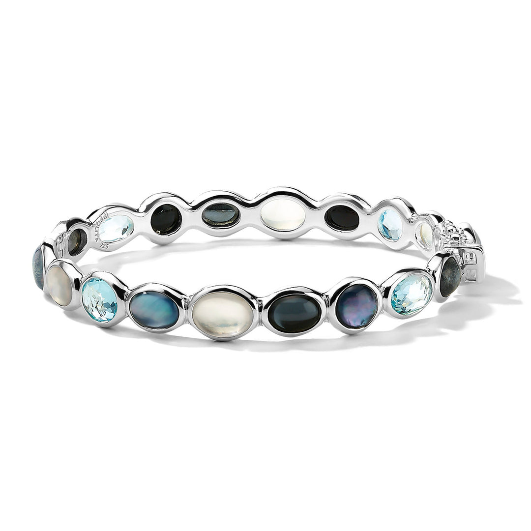 All-Stone Hinged Bracelet