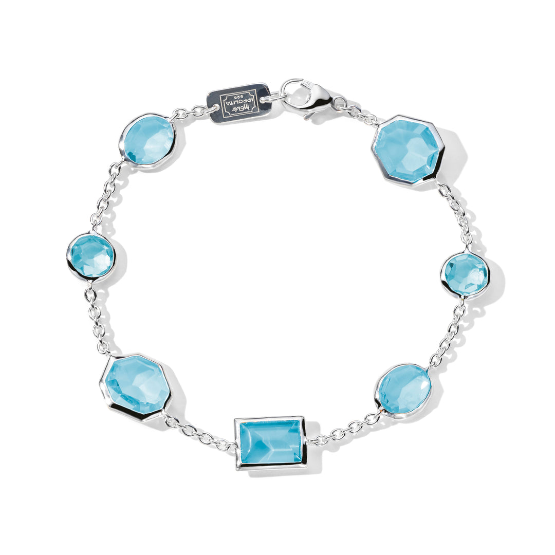 Mixed-Cut Station Bracelet