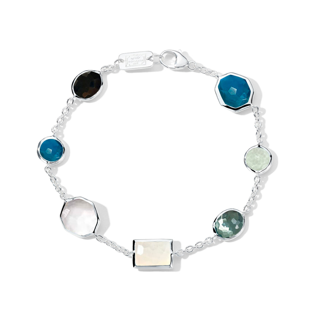 Mixed-Cut Station Bracelet