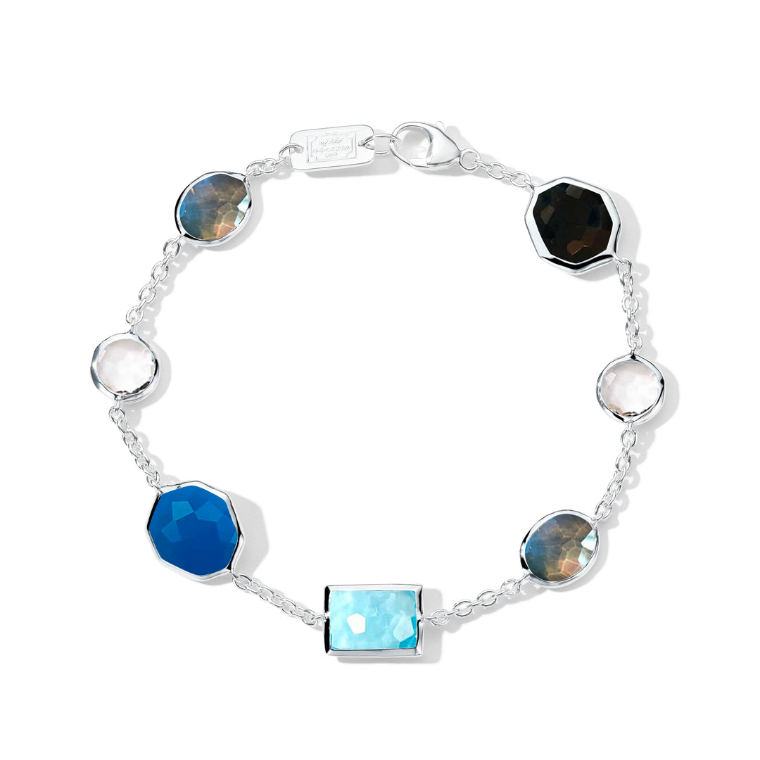 Mixed-Cut Station Bracelet