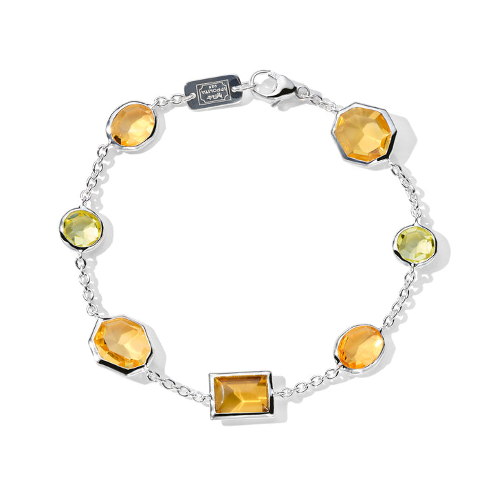 Mixed-Cut Station Bracelet