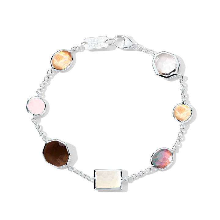 Mixed-Cut Station Bracelet