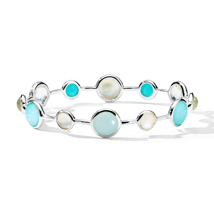 Alternating 12-Stone Bangle