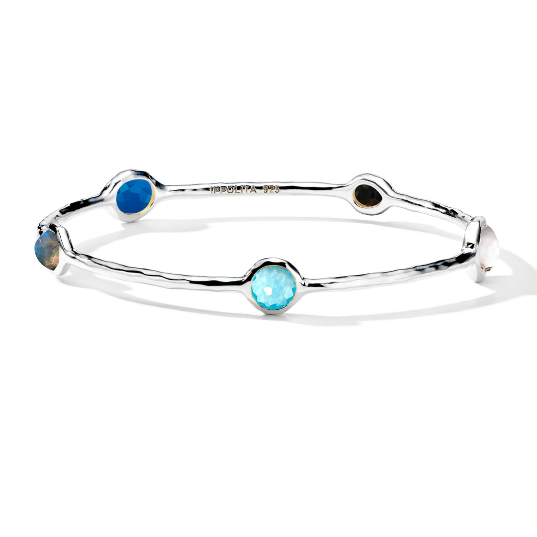 5-Stone Bangle Bracelet