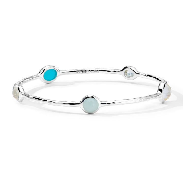 5-Stone Bangle Bracelet