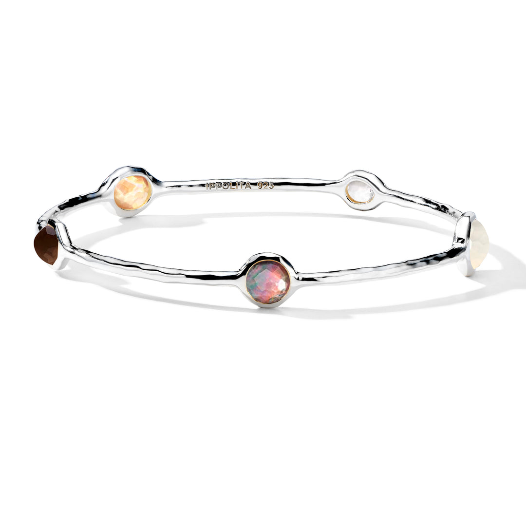 5-Stone Bangle Bracelet
