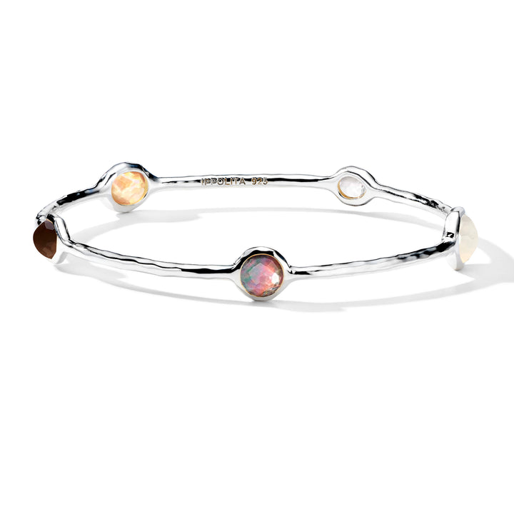 5-Stone Bangle Bracelet