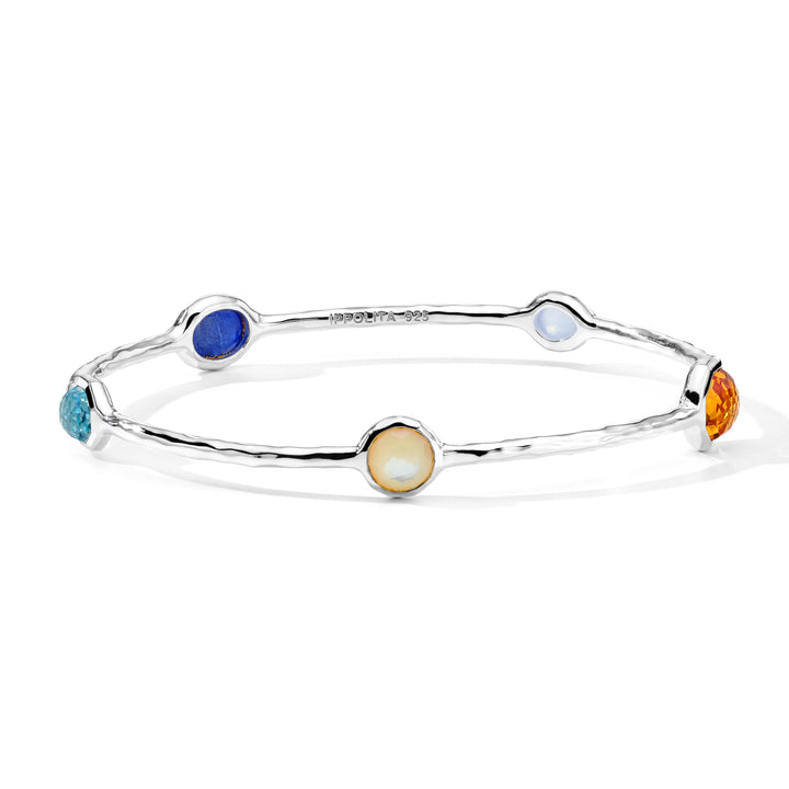 5-Stone Bangle Bracelet