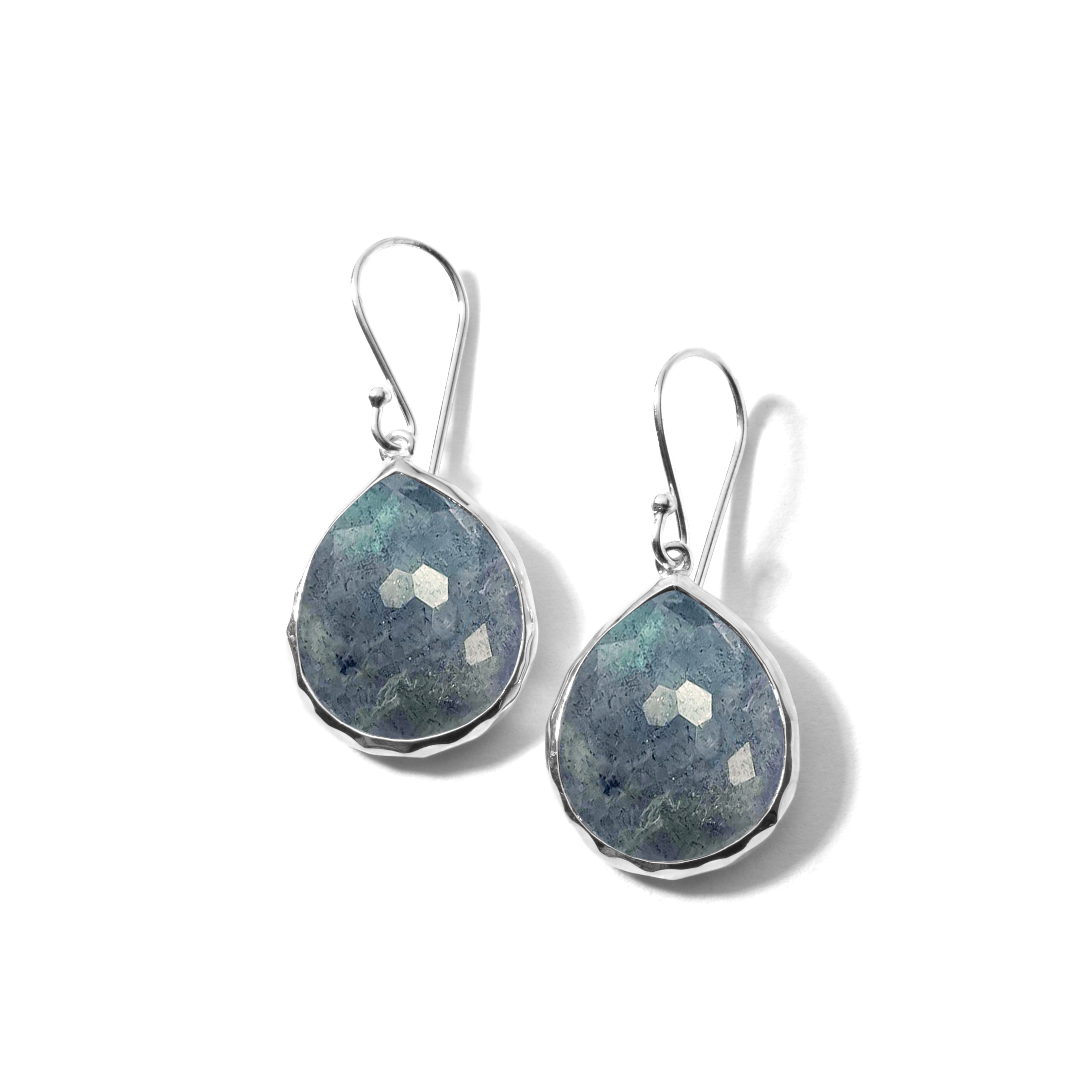 ROCK CRYSTAL AND LABRADORITE DOUBLET