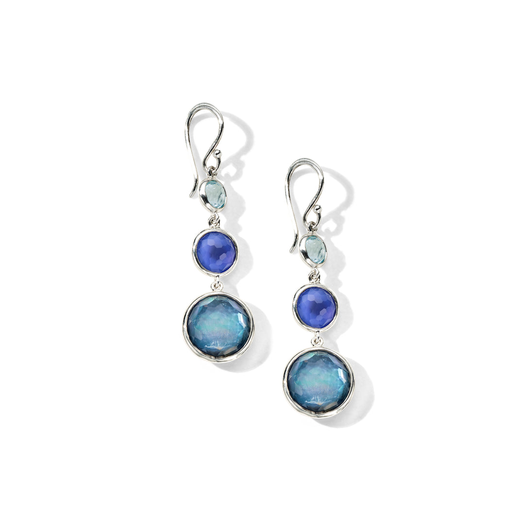 Lollitini 3-Stone Drop Earrings