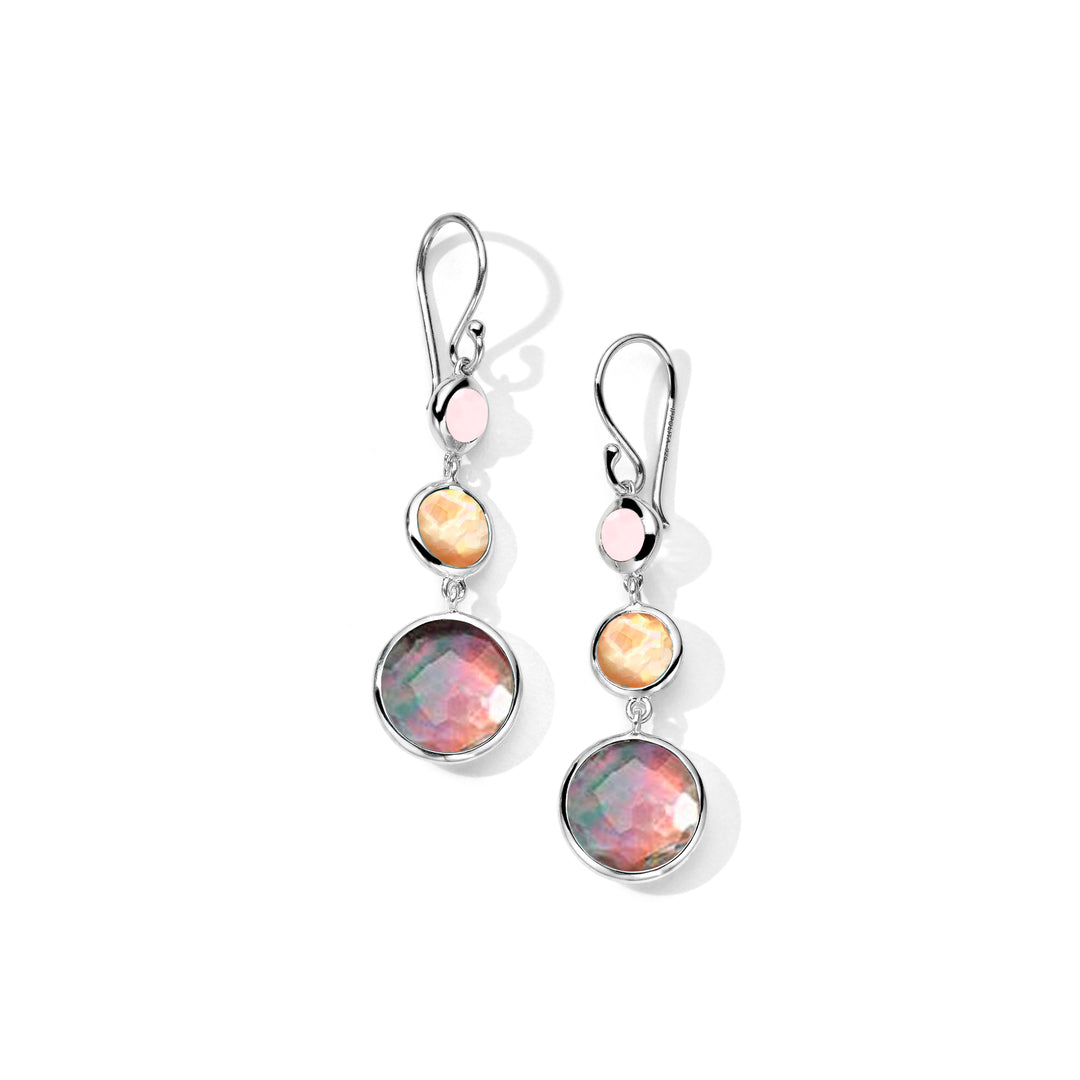 Lollitini 3-Stone Drop Earrings