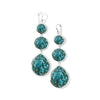 BRONZE AND MOSAIC TURQUOISE SLICE