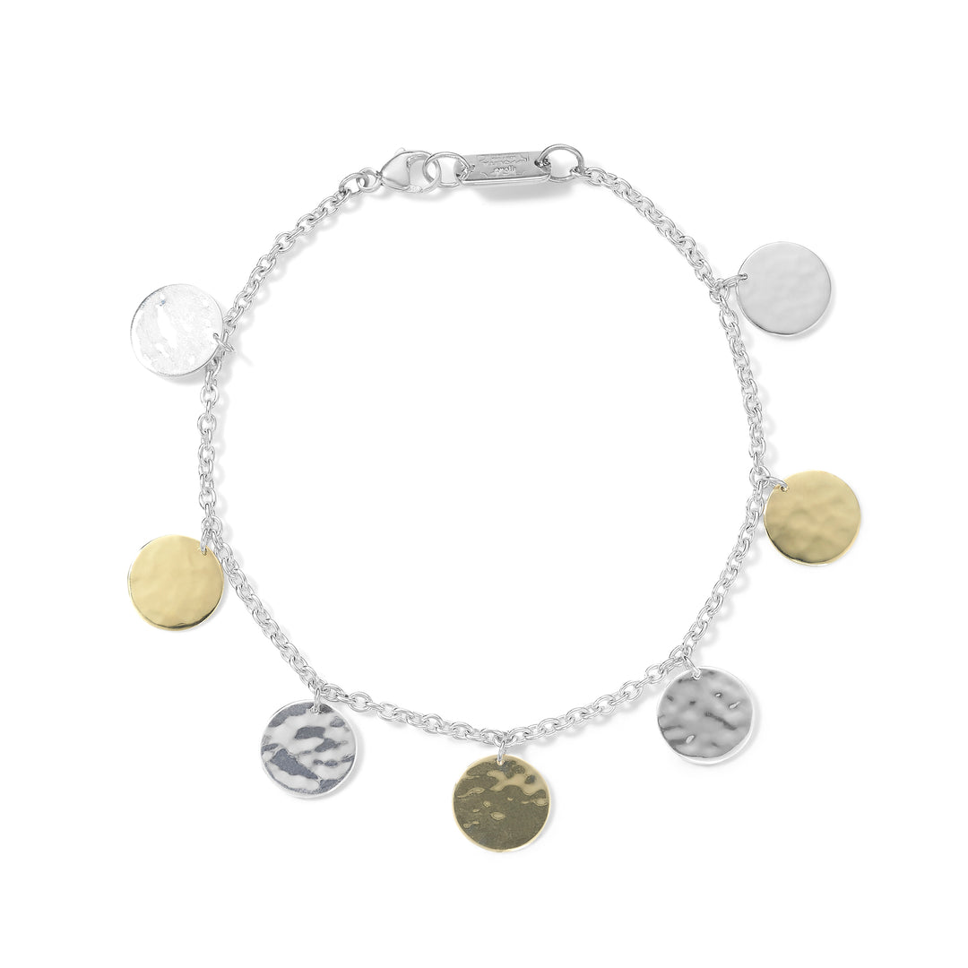 Hammered Paillette Bracelet