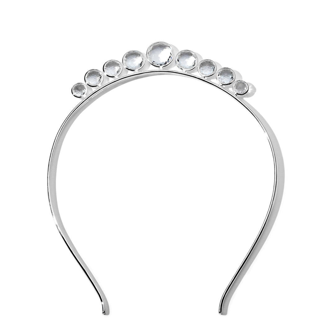 Crown with Rock Crystal Lollipop Stones