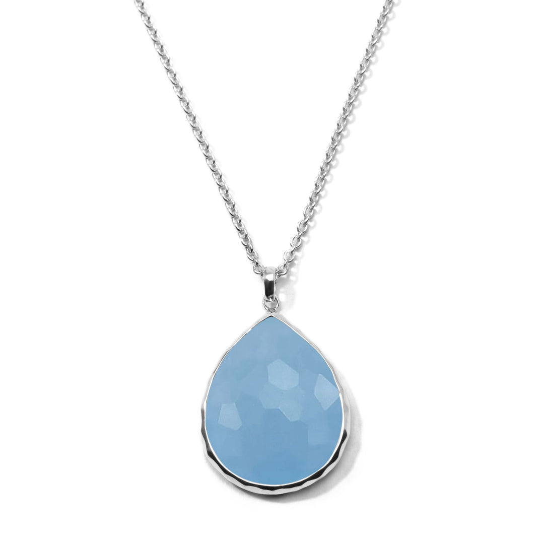 Large Teardrop Pendant Necklace