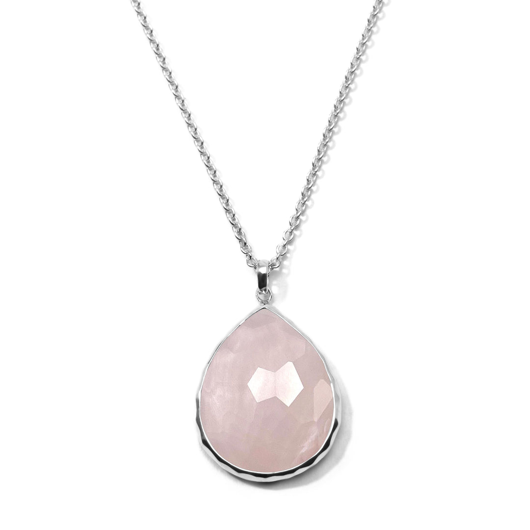 Large Teardrop Pendant Necklace