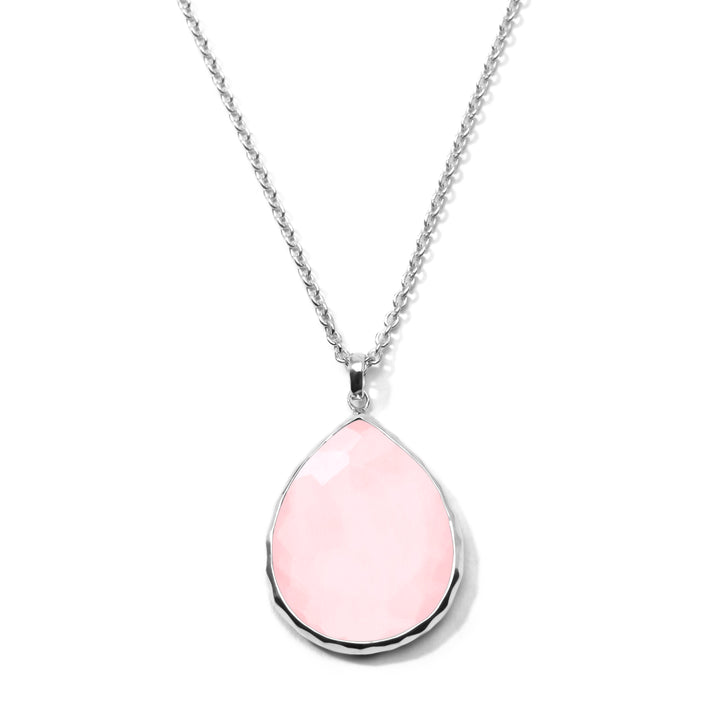 Large Teardrop Pendant Necklace