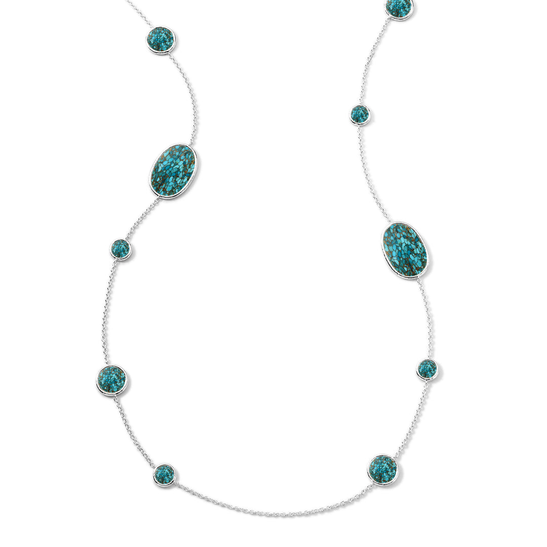 Oval Station Necklace