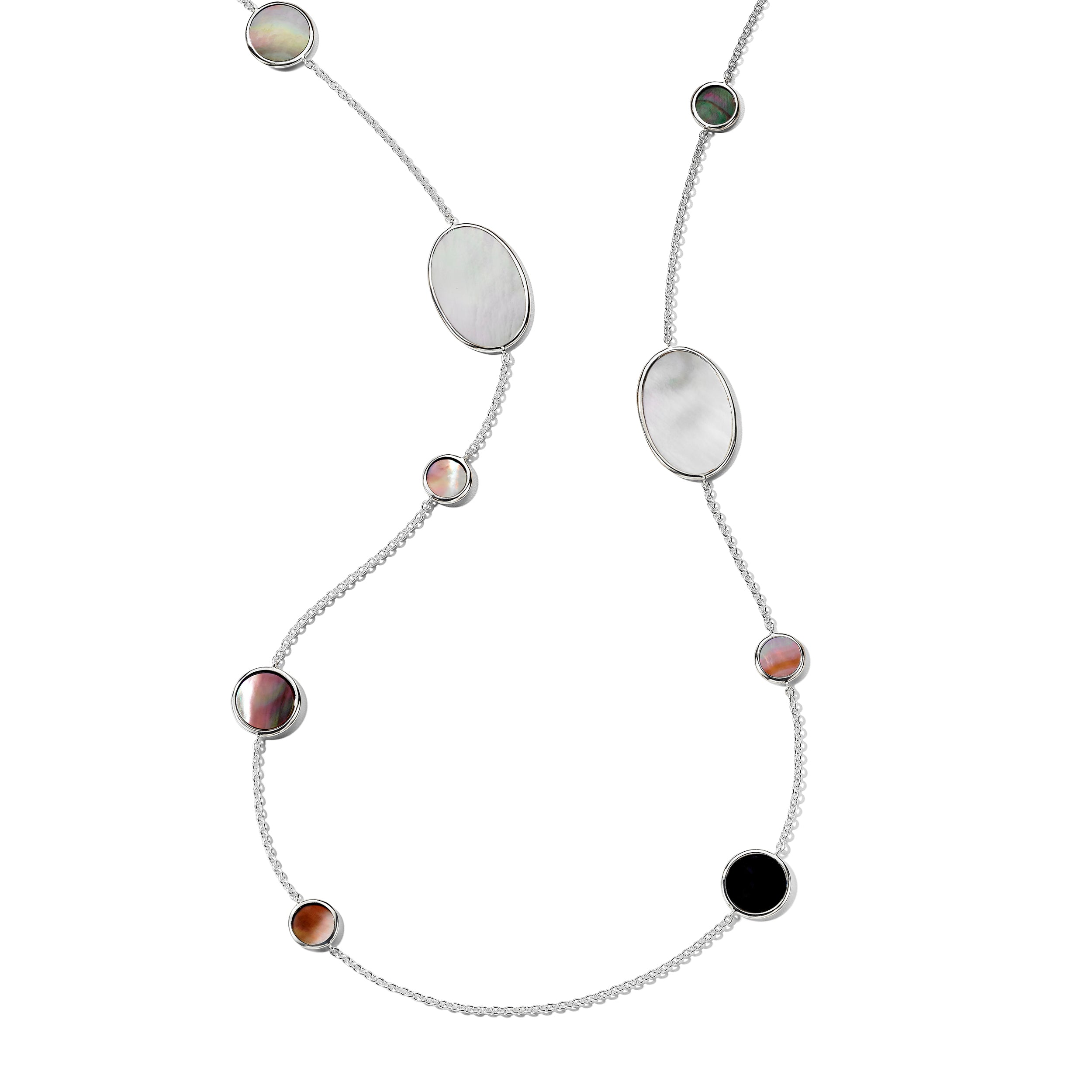 IPPOLITA Polished Rock Candy Multi Shape Necklace in 18K Gold