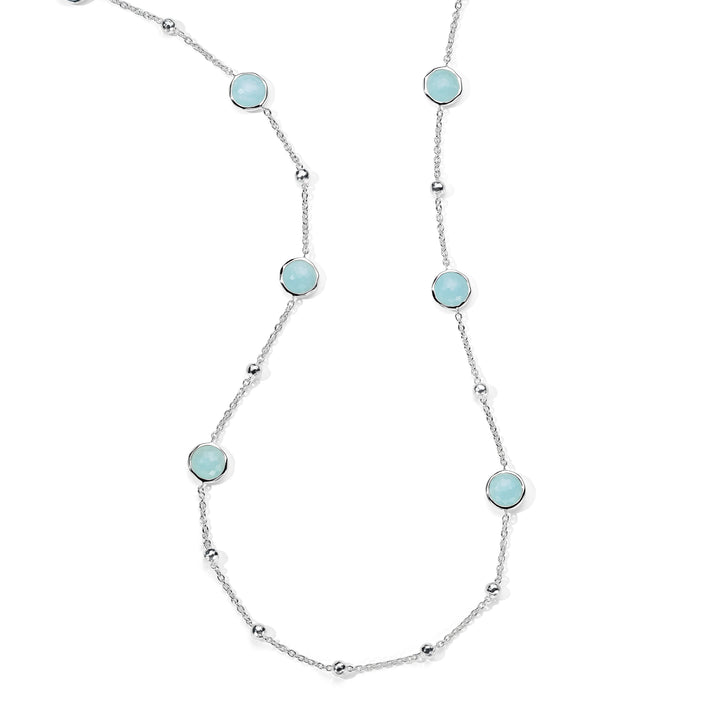 Ball & Stone Station Necklace