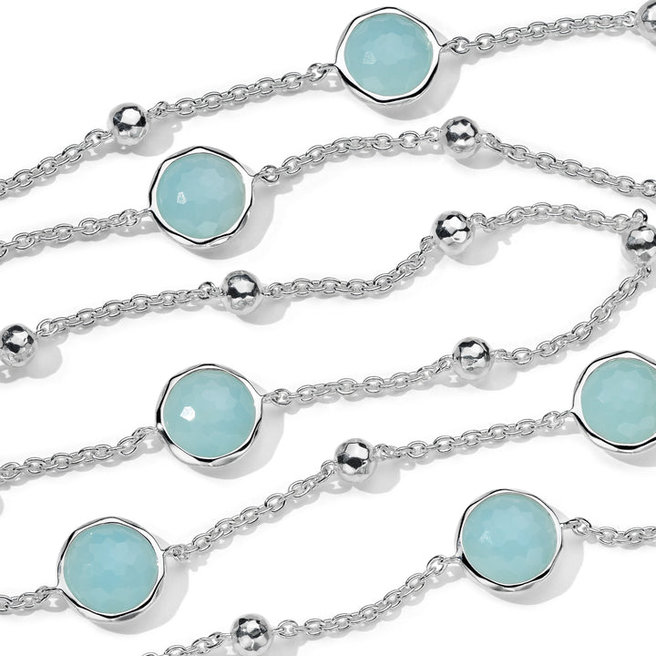 Ball & Stone Station Necklace