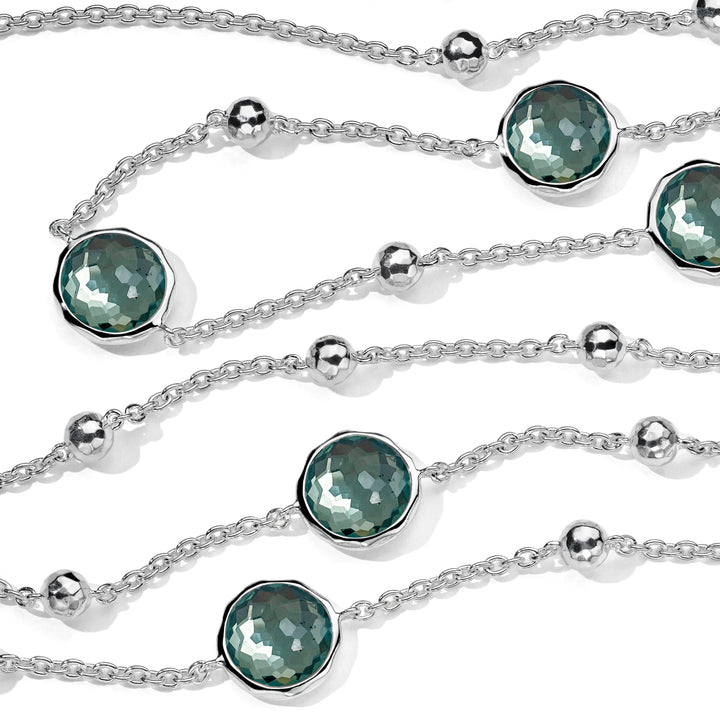 Ball & Stone Station Necklace
