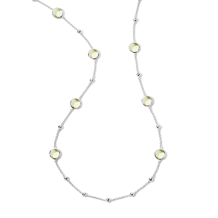 Ball & Stone Station Necklace