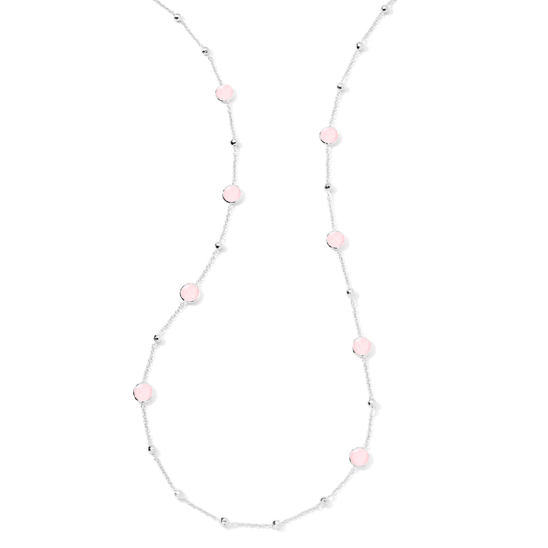 Ball & Stone Station Necklace