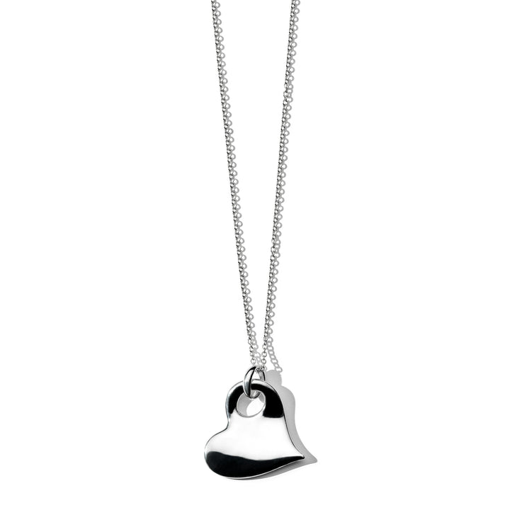 Heart Pendant Necklace 30"
