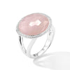 ROSE QUARTZ OVER MOP DOUBLET