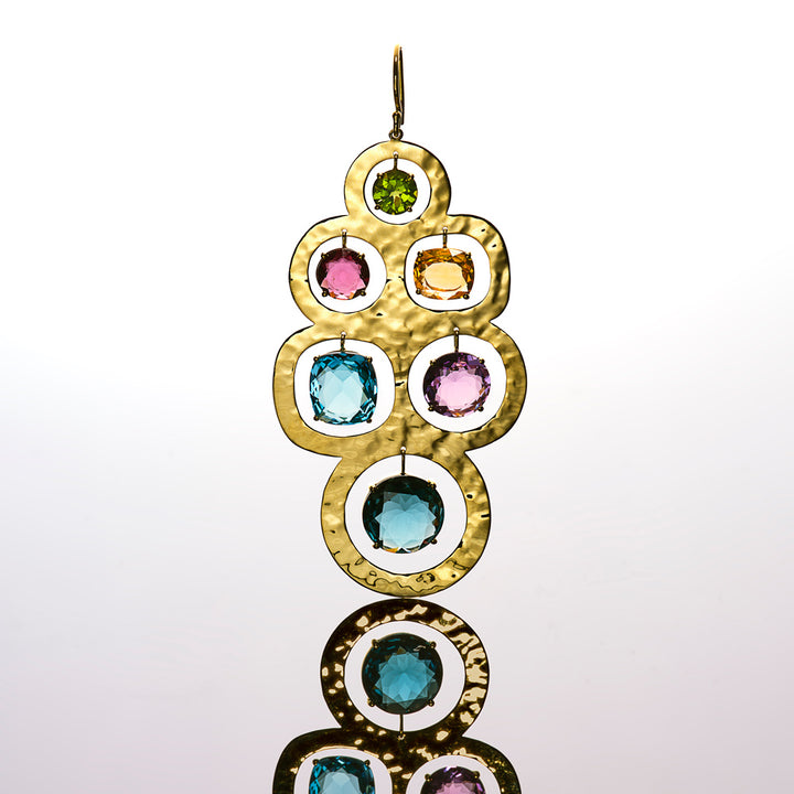 Crinkle Cascade Earrings
